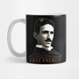 Nikola Tesla Free Energy thinker scientist philosopher Mug